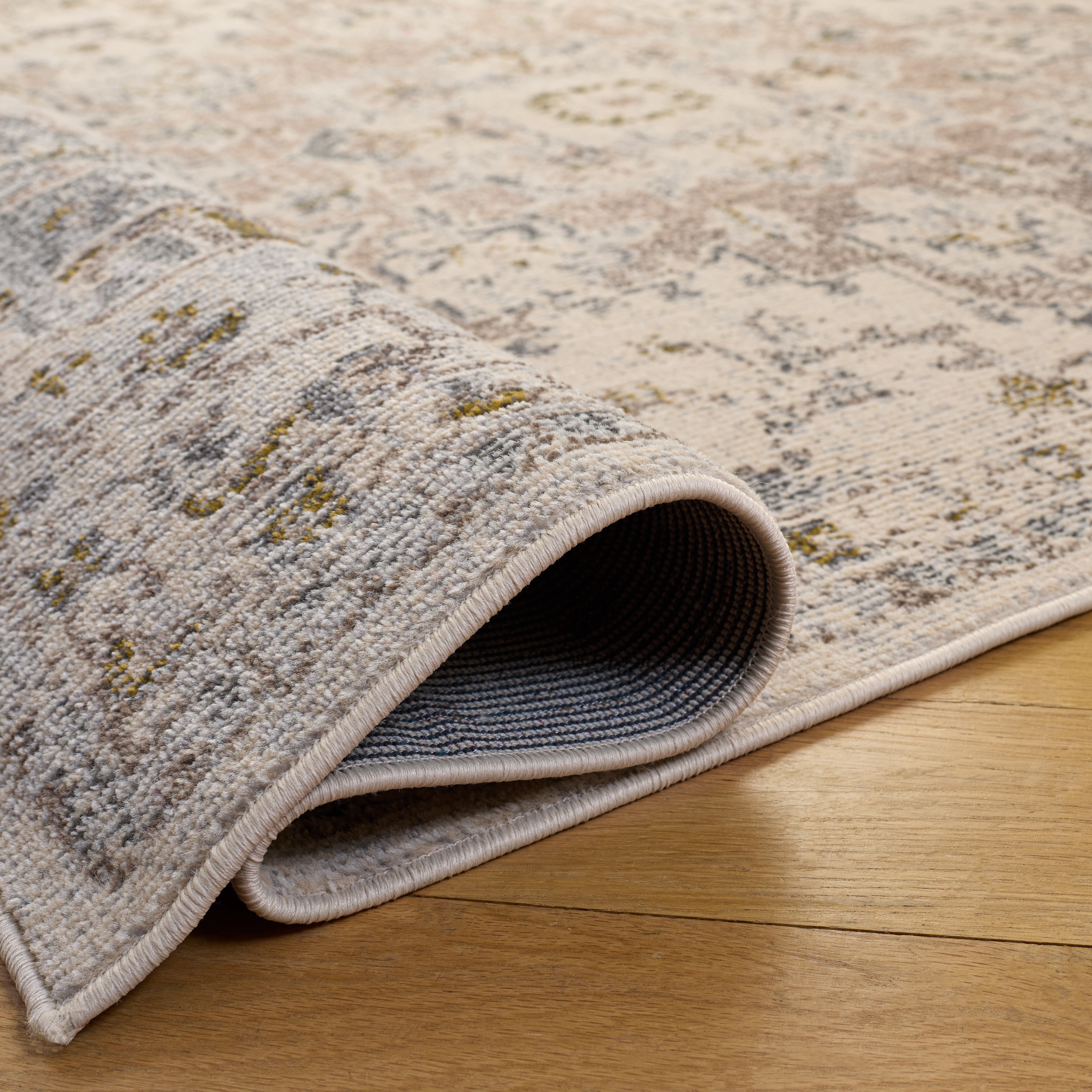 Safavieh Madison Dalia Oriental Area Rug, Ivory/Gray Gold, 4' x 6'