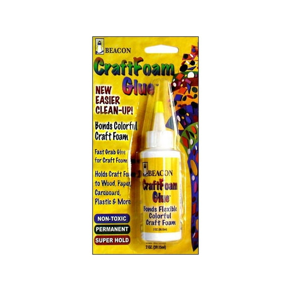 Beacon CraftFoam Glue 2oz Carded