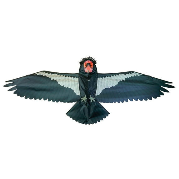 In the Breeze 3376 — 84" California Condor Kite — Realistic Printed Bird of Prey Kite; Single-Line Easy-Flying; Kite Line Included