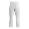 thumbnail image 5 of Time and Tru Women's and Women's Plus Cotton Double Cloth Cargo Pants, Sizes XS-4X, 5 of 5