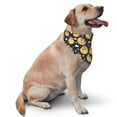 thumbnail image 4 of Honeii Moon Bear print Pet Bandana，a stylish triangle accessory perfect for small to large dogs, puppies, and even cats, 4 of 5