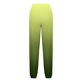 thumbnail image 5 of Sakmal Sweatpants Women Plus Size Joggers Pants Graphic Running Stretchy Green Sweatpants for Women S, 5 of 5