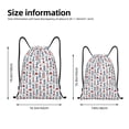 thumbnail image 2 of Japuie Lighthouse And Beacon Print Drawstring Backpack,Drawstring Bags, Draw String Back Bag,Sport Gym Bag for Sports, Gym, Travel, Swimming, Beach -Small, 2 of 7