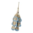 thumbnail image 4 of Pez de madera colgante como colgante de pez mediterráneo, decoración de pared para fiestas Azul 23x95x39 cm, 4 of 9