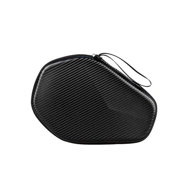 Estuche para Raquetas de Tenis de Mesa con Cremallera Bolsa para Raquetas Pong Paddle Bag Capacidad para 1 Raqueta/raqueta/pala. Negro Sunnimix Cubierta de la raqueta