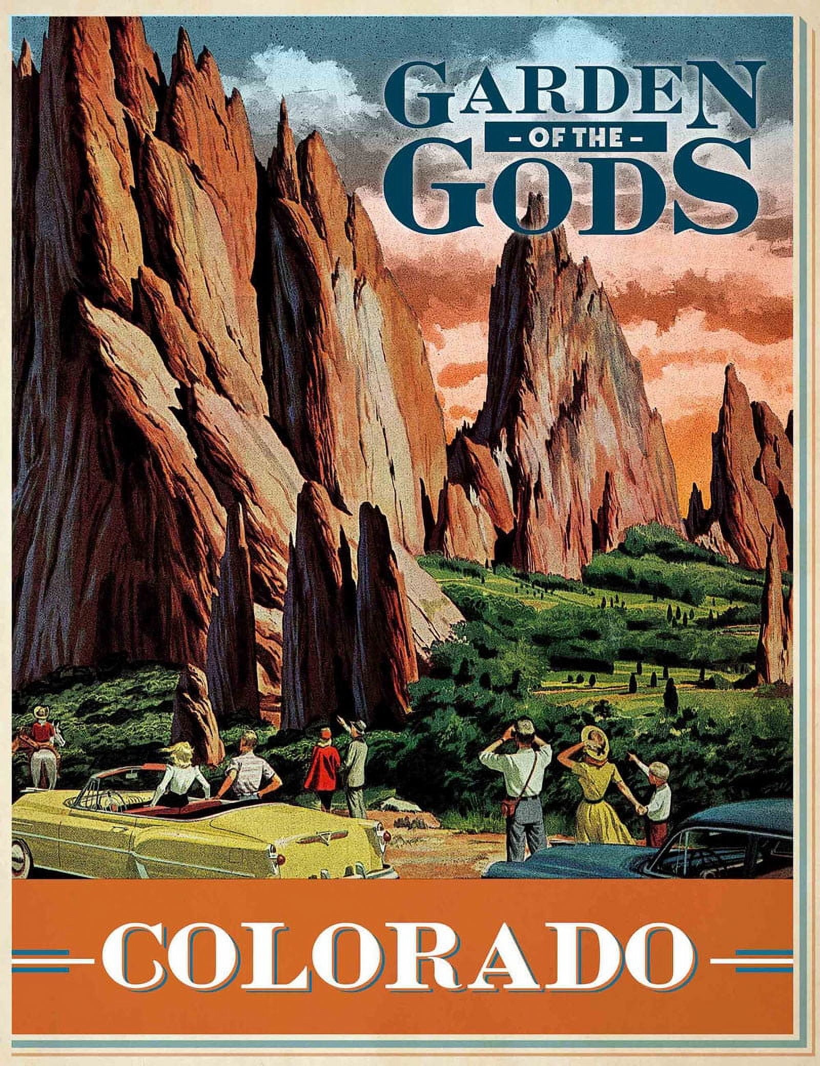 Marmont Hill "Garden of the Gods" Painting Print on Canvas