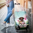 thumbnail image 3 of Happy Mother's Day Best German Shorthaired Pointer Mom Ever Travel Luggage Cover GSP Lover Dog Gift Suitcase Dust Protective Decor - 03002, 3 of 5