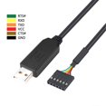 thumbnail image 5 of 6Pin TTL-232R-3V3 FT232 USB 2.0 to TTL 5V 3.3V Download Debug Cable Adapter Module for, 5 of 5