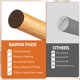 thumbnail image 2 of Protectores de fieltro autoadhesivos BAIPOK para muebles, marrón, 300 piezas, 2 of 7