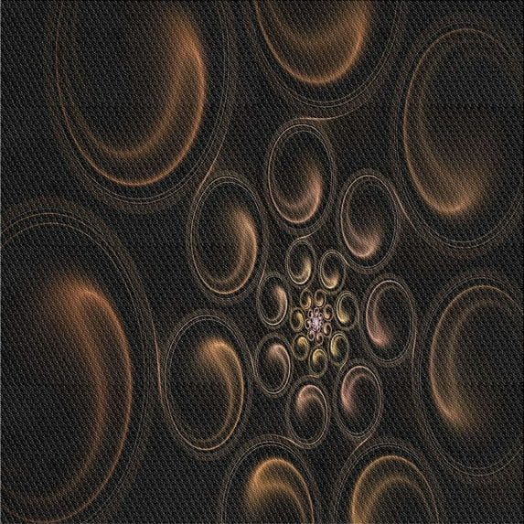 Ahgly Company Machine Washable Indoor Square Transitional Night Black Area Rugs, 8' Square