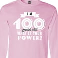 thumbnail image 4 of Inktastic I'm 100 Years Old What is Your Power Long Sleeve T-Shirt, 4 of 5
