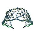 thumbnail image 7 of Miallo Boho Crystal Vine Collection Crystal Tiara Headband in Hand-Wired Branch Motif, Green, 1 ct, 7 of 7
