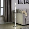 thumbnail image 3 of 49 Inch LED Minari Transparent Column Floor Lamp Stylish Modern Floor Light Elegant Home Decor Energy Efficient Lighting Solution for Living Room Bedroom Office Warm White, 3 of 4