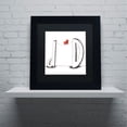 thumbnail image 4 of Carla Martell 'D is for Dog' Black Matted Framed Art, 4 of 5