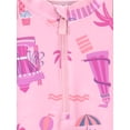 thumbnail image 4 of Carter's Child of Mine Toddler Girl Rash Guard Swimsuit, One-Piece, Sizes 12M-5T, 4 of 6