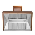 thumbnail image 4 of ZLine 8632C30 Designer Series Copper Finish Wall Range Hood, 4 of 9