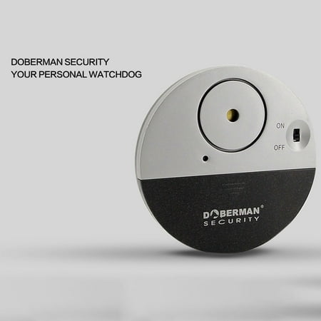 100DB Security Ultra-Slim Designing Window Door Round Vibration Sensor