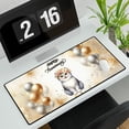 thumbnail image 3 of Happy Anniversary British Shorthair Celebrates Wedding Love Family Party Desk Mat Full Keyboard Mouse Pad Cat Lover Kitten Owner Gifts Large Mousepad - 01015, 3 of 5