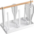 thumbnail image 4 of Portabotellas, escurridor para 6 botellas blanco, 4 of 7
