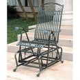 thumbnail image 1 of International Caravan Mandalay Single Iron Patio Glider in Verdi Gris, 1 of 1