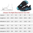 thumbnail image 2 of NEW HABIITS Breathable Non-Slip Wading Shoes Hiking Shoes Sneakers-Black and Blue 36, 2 of 9