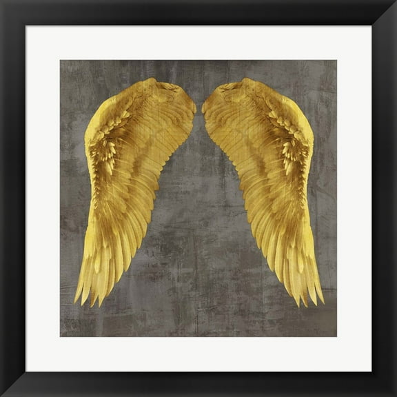 Angel Wings I by Joannoo, Framed Wall Art, 19.5W x 19.5H