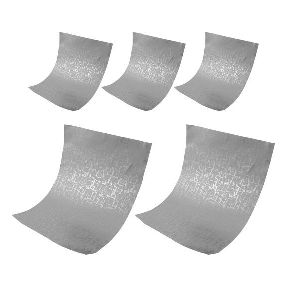 COOPHYA 5Pcs Removable Laptop Shell Wrap Waterproof Scratch Proof Protective Skin