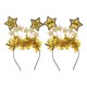 thumbnail image 1 of 2 diademas de Año Nuevo: aros decorativos de oropel con estrellas para Nochevieja, reuniones familiares y accesorios fotográficos., 1 of 7