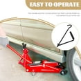 thumbnail image 2 of Foldable Car Jack Handle for Manual Scissor Iron Car Repair Tool Fits in Trunk 6.3, 2 of 6