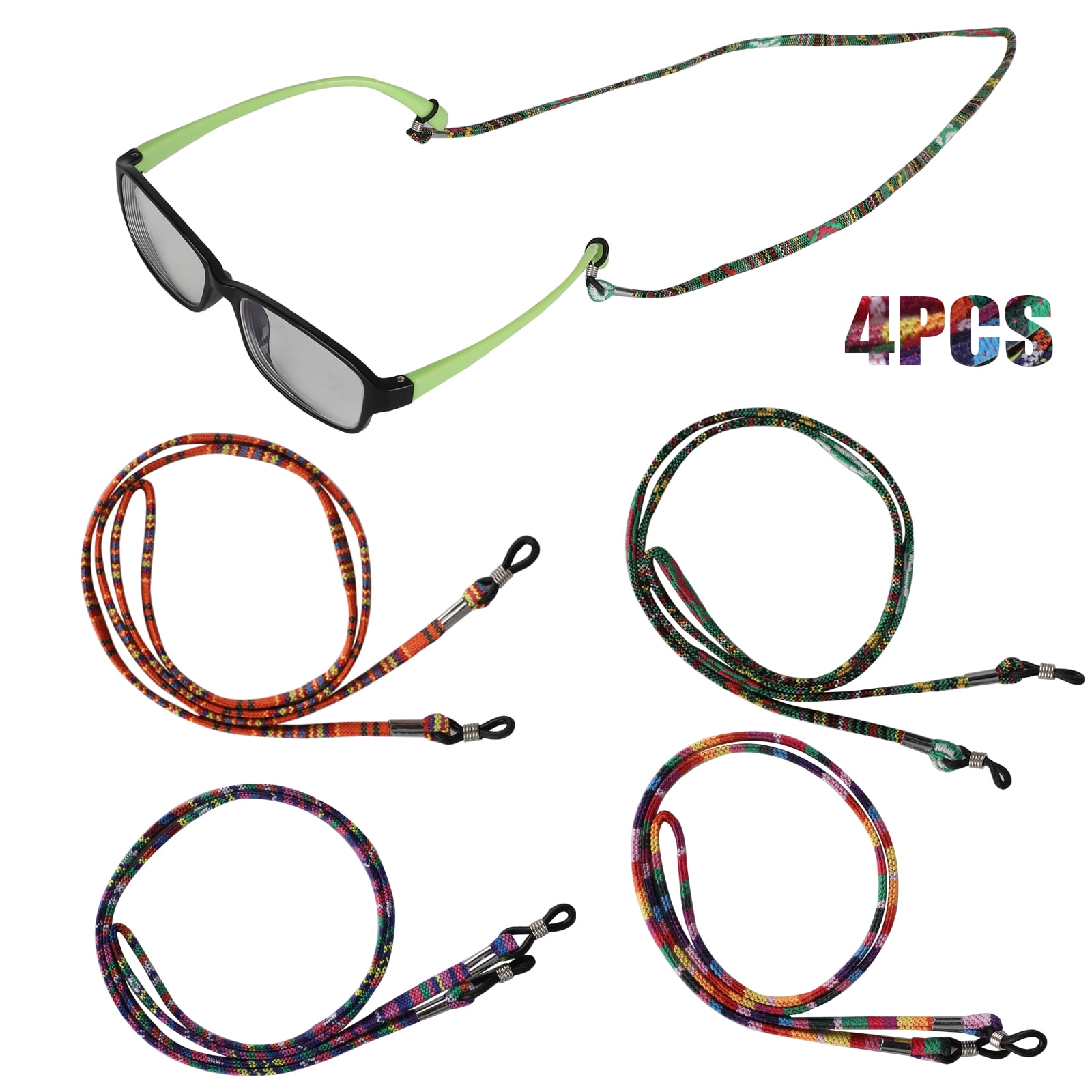 Eyeglass String Holder Straps Chains, 4 pcs Glasses Strap for Women