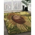 thumbnail image 3 of Ahgly Company Machine Washable Indoor Rectangle Transitional Caramel Brown Area Rugs, 8' x 10', 3 of 7