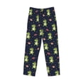 thumbnail image 5 of Balery Dinosaur Astronaut print Men's Pajama Pants,Ultra Lightweight Pjs,Lounge Pant-Large, 5 of 9