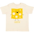thumbnail image 3 of Inktastic Cute Kawaii Cheese Boys or Girls Toddler T-Shirt, 3 of 5