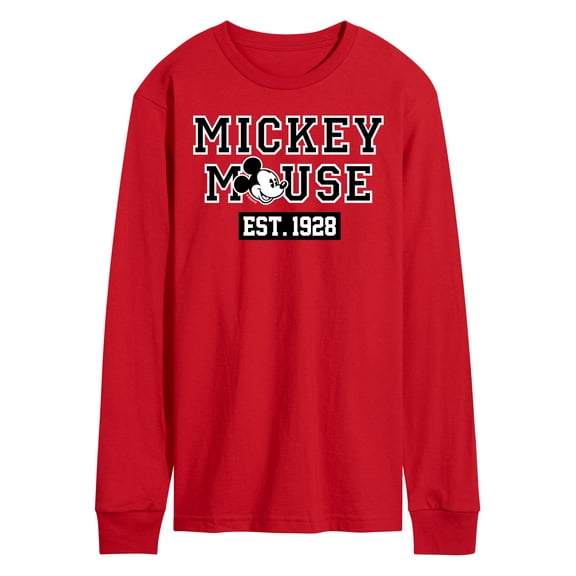 Mickey & Friends - Mickey Est 1928 - Men's Long Sleeve T-Shirt