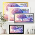 thumbnail image 4 of Designart 'Colourful Trees Abtract Impression II' Traditional Framed Art Print, 4 of 4