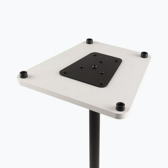 On-Stage Wood Studio Monitor Stands (White, Pair) (TMP-SMS7500W)