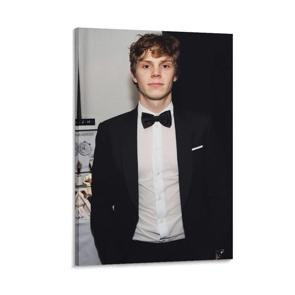 Evan Peters Cool Art Poster Artworks Picture Print Poster Wall Art Painting Canvas Gift Decor Home Posters Decorative 08x12inch(20x30cm)