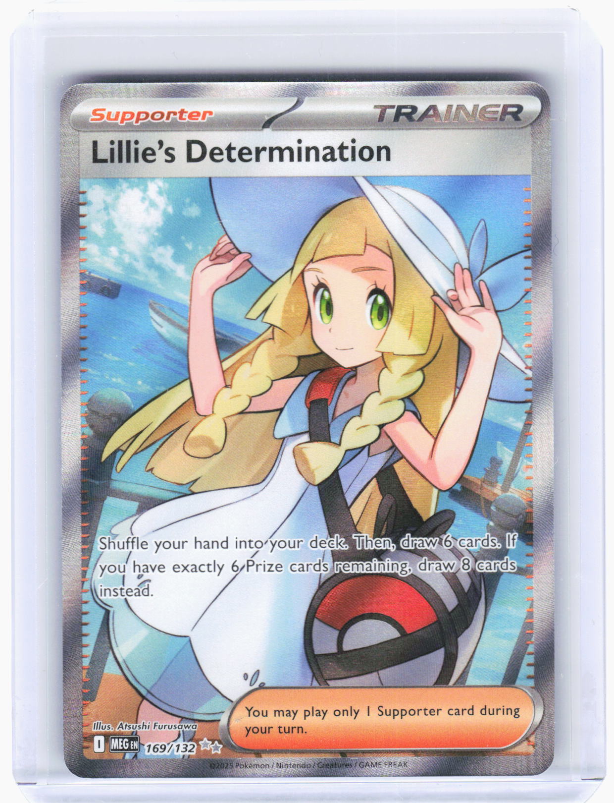 Mega Evolution Lillie's Determination Foil Ultra Rare #169/132