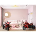 thumbnail image 6 of HNH Kids Motorcycle for Kids 3-8, 12V Battery Powered Bike Electric Motorbike, 3 Wheels Ride on Toys with LED Lights, Bluetooth Music, 6 of 17