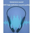 thumbnail image 5 of Bonesoundz Headphones, Bonesoundz Pro Headphones, 2025 New Bonesoundz Bone Conduction Headphones, Ipx8 Waterproof Wireless Open Ear Underwater Headphones for Running, Cycling, Hiking, Working (Black), 5 of 7