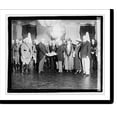 thumbnail image 2 of Historic Framed Print, Harding receiving flag, 5/30/22, 17-7/8" x 21-7/8", 2 of 9