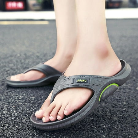 

Kiplyki Flash Deals Men s Casual Sandals Shoes Outdoor Flip Flops Beach Leisure Slippers
