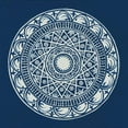 thumbnail image 4 of Kathrine Lovell 15x15 Black Modern Wood Framed Wall Art Titled - Seville III Dark Blue FB, 4 of 6