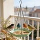 thumbnail image 4 of Comedero colgante para colibríes con cadena – Agua y comedero de plástico exterior para patio del jardín, 4 of 6