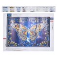 thumbnail image 1 of Arte De Diamantes 5D Para Adultos, Arte De Pintura De Diamantes, Decoración De Pared Del Hogar, Pintura De Diamantes 5D Para Decoración De Pared Del Hogar, Regalo, Decoración De Cergrey Butterfly Diamond Painting, 1 of 8