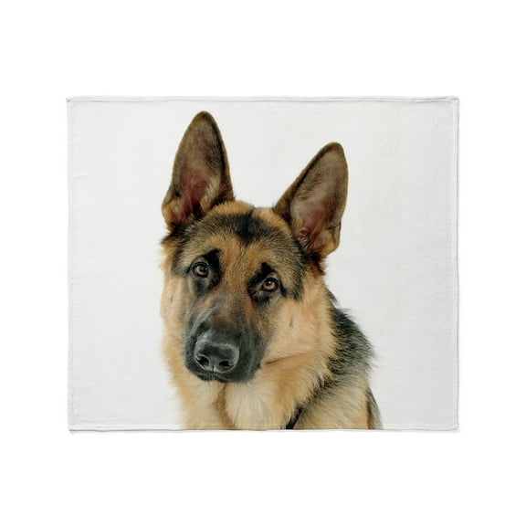 CafePress - German Shepherd Throw Blanket - Soft Fleece Throw Blanket, 50"x60" for All Ages