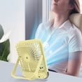 thumbnail image 6 of Dopebox Portable Mini Air Conditioner Portable Ac Units Portable Conditioners Fan Small Table Fan, for Bedroom Office Home (Yellow), 6 of 8