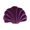 thumbnail image 2 of Shell Pillow, Shell Pillow, Floor Pillow, Solid Filled Throw Pillow, Plush Surface, Washable, Housewarming Gift, Wear-resistant, Beautiful Dark, 2 of 8
