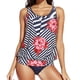thumbnail image 1 of Trajes de Baño Gibobby para Mujer Top Tummy Traje de baño de dos piezas con pantalones cortos, 1 of 5
