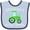 Blue and Navy, variant on Inktastic Grandpa's Little Farmer Green Tractor Boys or Girls Baby Bib